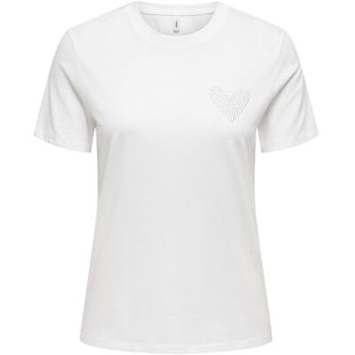 ONLY Onlariana Life S/S O-Neck Box Top JRS ONLY Onlariana Life S/S O-Neck Box Top JRS