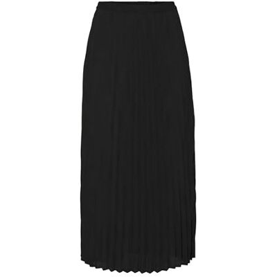 ONLY Damen Onlalma Life Poly Plisse Skirt Solid Rock, Schwarz, 38 EU ONLY Damen Onlalma Life Poly Plisse Skirt Solid Rock, Schwarz, 38 EU