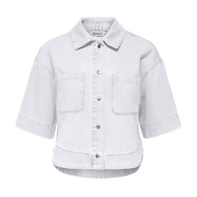ONLY Onlcleo Life Ss Crop DNM Shirt PIM Noos ONLY Onlcleo Life Ss Crop DNM Shirt PIM Noos