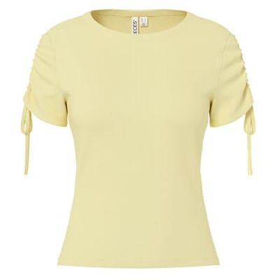 PIECES Pcgruda Ss Roucing Tee JRS PIECES Pcgruda Ss Roucing Tee JRS