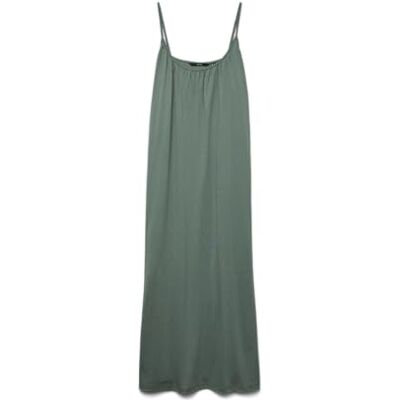 VERO MODA Damen Vmluna Singlet Ankle Dress Noos Kleid, Laurel Wreath, M EU VERO MODA Damen Vmluna Singlet Ankle Dress Noos Kleid, Laurel Wreath, M EU