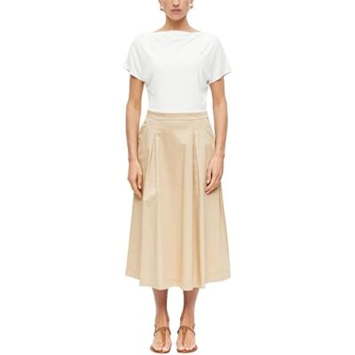 s.Oliver BLACK LABEL Damen Dress 2177968 0200 Ecru 38 s.Oliver BLACK LABEL Damen Dress 2177968 0200 Ecru 38