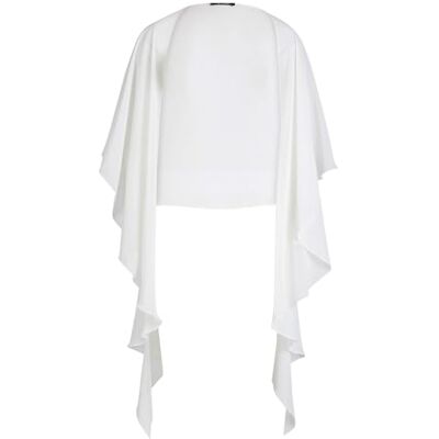 Vera Mont Damen 0071/4825 Stola, Weiß, L EU Vera Mont Damen 0071/4825 Stola, Weiß, L EU