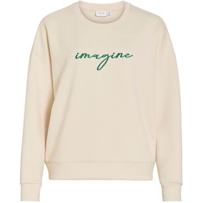 Vila Female Langärmeliges Sweatshirt VISIFFI Rundhals Vila Female Langärmeliges Sweatshirt VISIFFI Rundhals