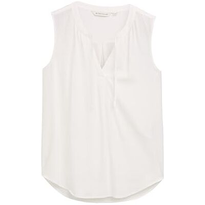 TOM TAILOR Damen 1047205 Bluse, 10315-Whisper White, 42 TOM TAILOR Damen 1047205 Bluse, 10315-Whisper White, 42