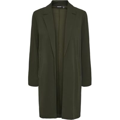 PIECES Damen Pcnula Ls Blazer Noos, Forest Night ,XS PIECES Damen Pcnula Ls Blazer Noos, Forest Night ,XS