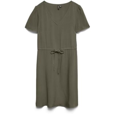 VERO MODA Vmeasy Joy Ss Short Dress WVN Ga VERO MODA Vmeasy Joy Ss Short Dress WVN Ga