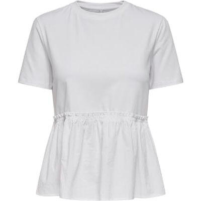 ONLY Onllia S/S O-Neck Mix Top Box JRS ONLY Onllia S/S O-Neck Mix Top Box JRS