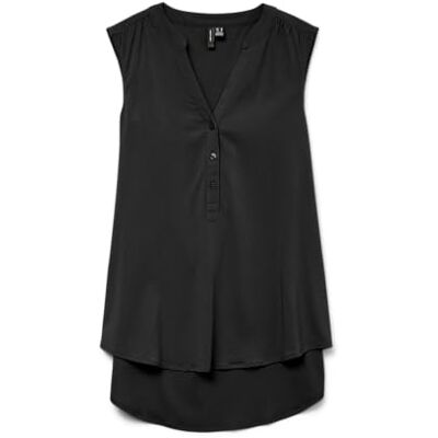 VERO MODA Vmbella Sl V-Neck Top WVN Ga Noos VERO MODA Vmbella Sl V-Neck Top WVN Ga Noos
