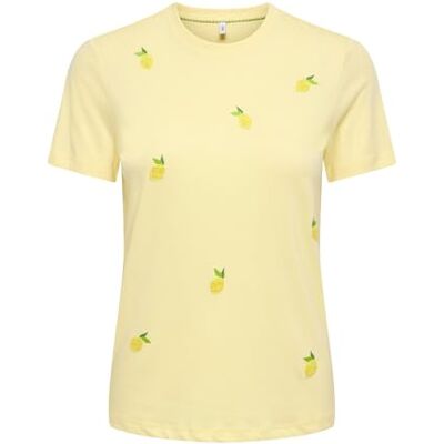 ONLY Onlkita S/S Pearl Top Box JRS ONLY Onlkita S/S Pearl Top Box JRS