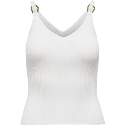 ONLY Onlthelma Sl Detail V-Neck Top KNT ONLY Onlthelma Sl Detail V-Neck Top KNT