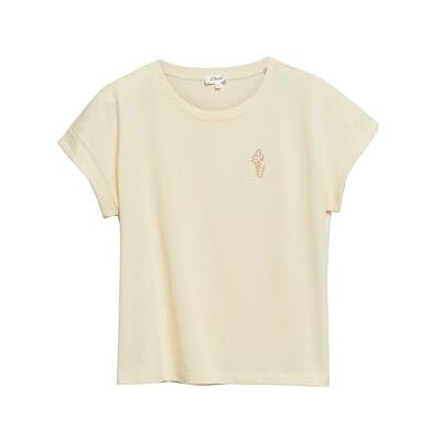 s.Oliver Damen T-Shirt – Relaxed Fit, Baumwolljersey, ärmellos mit Frontprint s.Oliver Damen T-Shirt – Relaxed Fit, Baumwolljersey, ärmellos mit Frontprint