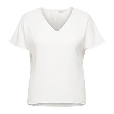 ONLY Carmakoma Carmetta Life V-Neck Ss Top WVN Noos ONLY Carmakoma Carmetta Life V-Neck Ss Top WVN Noos