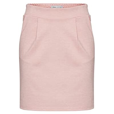 ICHI IHKATE SK Damen Kurzer Rock Minirock mit Stretch und Elastikbund, Größe:XL, Farbe:Rose Smoke MLG (12524) ICHI IHKATE SK Damen Kurzer Rock Minirock mit Stretch und Elastikbund, Größe:XL, Farbe:Rose Smoke MLG (12524)
