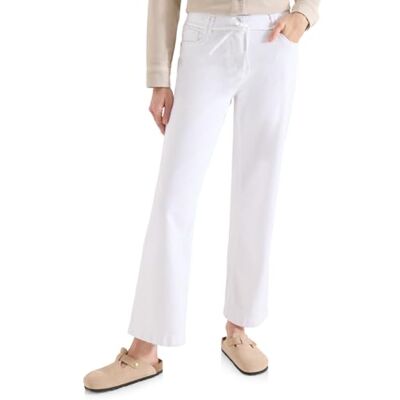 Cecil High Waist Wide Leg Jeans im Loose Fit White 29 Cecil High Waist Wide Leg Jeans im Loose Fit White 29