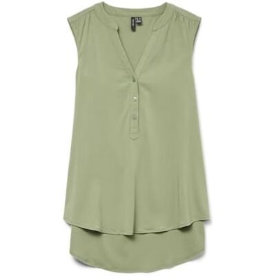 VERO MODA Vmbella Sl V-Neck Top WVN Ga Noos VERO MODA Vmbella Sl V-Neck Top WVN Ga Noos