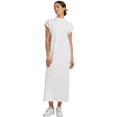 Build Your Brand Damen Kleid Ladies Long Extended Shoulder Dress, langes Damenkleid mit verlängerter Schulterpartie, 100% Baumwolle, Größen XS 5XL Build Your Brand Damen Kleid Ladies Long Extended Shoulder Dress, langes Damenkleid mit verlängerter Schulterpartie, 100% Baumwolle, Größen XS 5XL