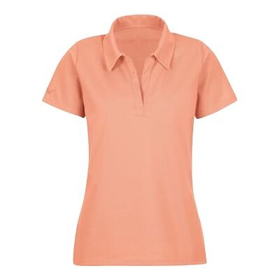 Trigema Damen Poloshirt ohne Knopfleiste Puder L Trigema Damen Poloshirt ohne Knopfleiste Puder L