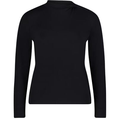 Cartoon Damen Langarm-Shirt mit Kragen 44, Schwarz Cartoon Damen Langarm-Shirt mit Kragen 44, Schwarz