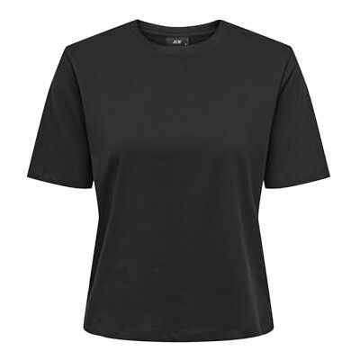 JDY Damen rex S/S Top JRS Noos, Black, Small JDY Damen rex S/S Top JRS Noos, Black, Small