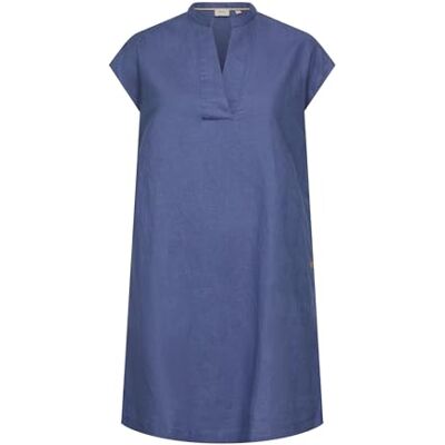 camel active Damen Kleid mit seitlichen Taschen Ozeanblau, Womenswear-XL camel active Damen Kleid mit seitlichen Taschen Ozeanblau, Womenswear-XL