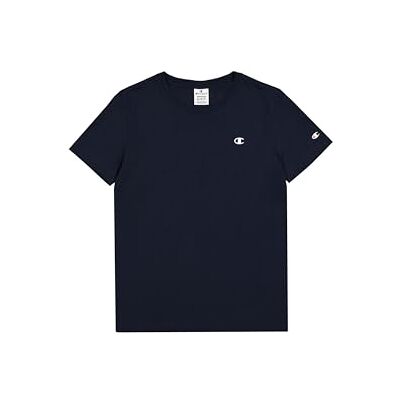 Champion Legacy Basics W-Light Cotton Jersey S-s Regular Crewneck T-Shirt Damen, Marineblau, XX-Large Champion Legacy Basics W-Light Cotton Jersey S-s Regular Crewneck T-Shirt Damen, Marineblau, XX-Large