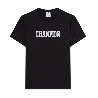 Champion Legacy Damen Graphic Crewneck T-Shirt L Schwarz, Schwarz, L Champion Legacy Damen Graphic Crewneck T-Shirt L Schwarz, Schwarz, L