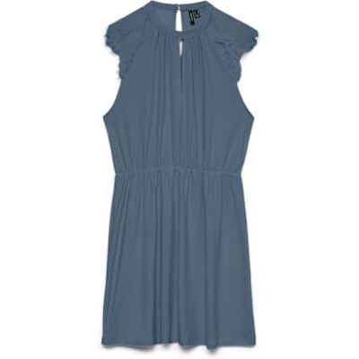 VERO MODA Vmmilla Sl Short Lace Dress Noos VERO MODA Vmmilla Sl Short Lace Dress Noos