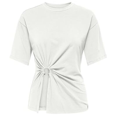 ONLY Onlcleo S/S O-Neck Top JRS ONLY Onlcleo S/S O-Neck Top JRS