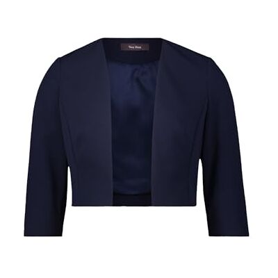 Vera Mont Damen Blazer-Jacke ohne Verschluss 36, Night Sky Vera Mont Damen Blazer-Jacke ohne Verschluss 36, Night Sky