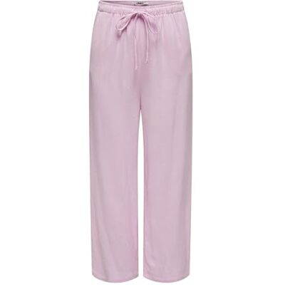 ONLY Onlsiesta Mw Pull-Up Linen Bl PNT Noos ONLY Onlsiesta Mw Pull-Up Linen Bl PNT Noos