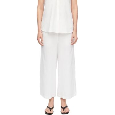 Comma Culotte aus Leinenmix mit Elastikbund Comma Culotte aus Leinenmix mit Elastikbund