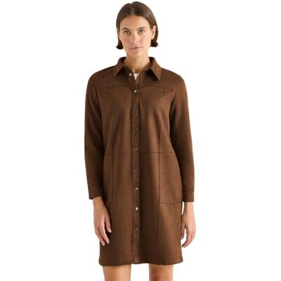 Cecil Velourskleid Mocha Caramel L Cecil Velourskleid Mocha Caramel L