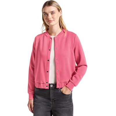 Street One Silk-Look Jacke Almond Coral 44 Street One Silk-Look Jacke Almond Coral 44