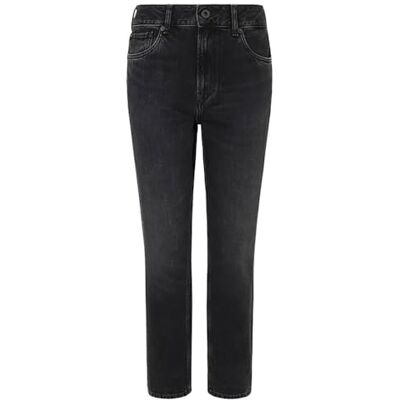 Pepe Jeans Damen Tapered Jeans Hw PL204591 Jeans, Black (Denim-XH7), Pepe Jeans Damen Tapered Jeans Hw PL204591 Jeans, Black (Denim-XH7),