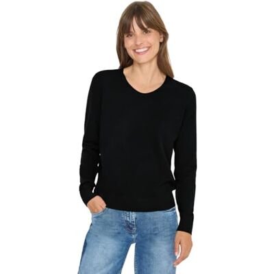 Cecil Kuscheliger Pullover Black S Cecil Kuscheliger Pullover Black S