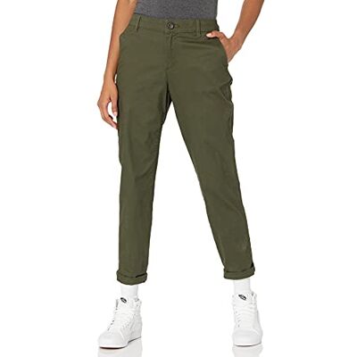 Amazon Essentials Damen Khakifarbene, Dehnbare Slim-Fit-Hose mit mittelhohem Bund (In Übergröße erhältlich), Dunkles Olivgrün, 38 Amazon Essentials Damen Khakifarbene, Dehnbare Slim-Fit-Hose mit mittelhohem Bund (In Übergröße erhältlich), Dunkles Olivgrün, 38