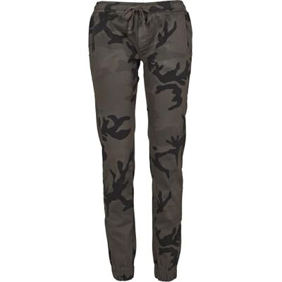 Urban Classics Damen Ladies Camo Jogging Pants Sporthose, Mehrfarbig (Dark Camo 00784), XL Urban Classics Damen Ladies Camo Jogging Pants Sporthose, Mehrfarbig (Dark Camo 00784), XL