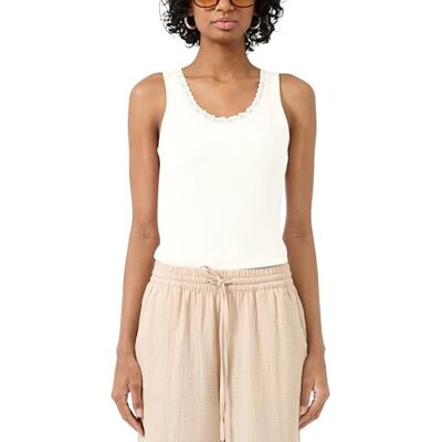 QS Damen 2175260 Top, Weiß, S EU QS Damen 2175260 Top, Weiß, S EU