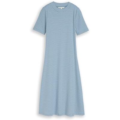 TOM TAILOR Denim T-Shirt-Kleid mit Rundhalsausschnitt TOM TAILOR Denim T-Shirt-Kleid mit Rundhalsausschnitt