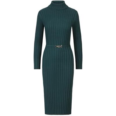 Apart Midistrickkleid Apart Midistrickkleid