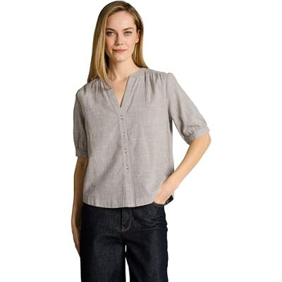 TOM TAILOR Damen 1049798 Bluse, 11863-Silver Olive, 42 TOM TAILOR Damen 1049798 Bluse, 11863-Silver Olive, 42