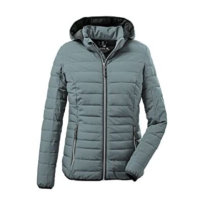 G.I.G.A. DX Damen Uyaka Steppjacke Casual Funktionsjacke in Daunenoptik mit abzippbarer Kapuze, aquaverde, 40 EU G.I.G.A. DX Damen Uyaka Steppjacke Casual Funktionsjacke in Daunenoptik mit abzippbarer Kapuze, aquaverde, 40 EU