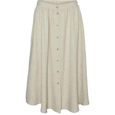 VERO MODA Female Rock VMMELANEY Hohe Taille Langer Rock VERO MODA Female Rock VMMELANEY Hohe Taille Langer Rock
