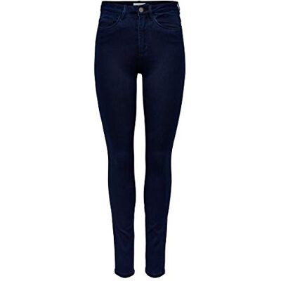 ONLY Damen Skinny Jeanshose ROYAL HIGH SKINNY JEANS PIM101 NOOS, , , , , Gr. S/30 (Herstellergröße: S), Blau (Dark Blue Denim Dark Blue Denim) ONLY Damen Skinny Jeanshose ROYAL HIGH SKINNY JEANS PIM101 NOOS, , , , , Gr. S/30 (Herstellergröße: S), Blau (Dark Blue Denim Dark Blue Denim)