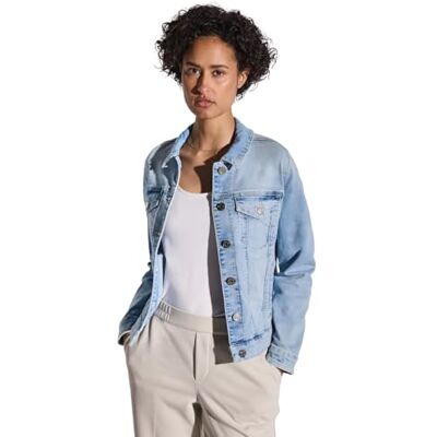 Street One Jeansjacke im Bleached-Look Street One Jeansjacke im Bleached-Look
