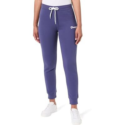 Champion Legacy Damen Graphic Rib Cuff Hose, S, Blau, blau, S Champion Legacy Damen Graphic Rib Cuff Hose, S, Blau, blau, S