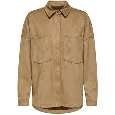 ONLY Onljanine-Stina Life Faux Su Shacket PNT ONLY Onljanine-Stina Life Faux Su Shacket PNT