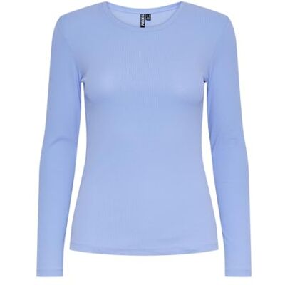 PIECES Damen Langarmshirt,Hydrangea,L PIECES Damen Langarmshirt,Hydrangea,L