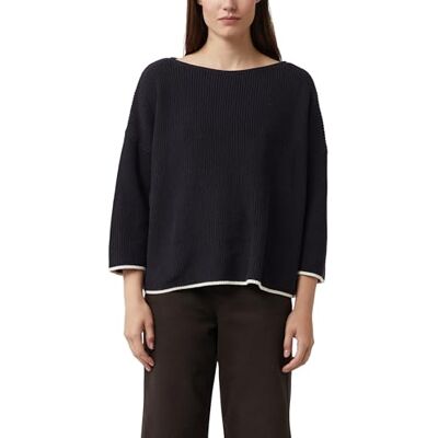 Comma Pullover im Boxy Fit mit Kontrastdetails Comma Pullover im Boxy Fit mit Kontrastdetails